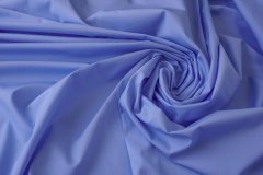 ткань костюмно-плательный хлопок голубой костюмно-плательная хлопок однотонная голубая Италия