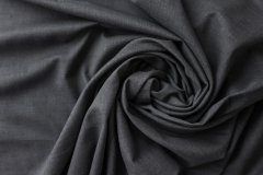 ткань сорочечный темно-серый хлопок сорочечная хлопок однотонная серая Италия