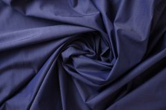 ткань сорочечный хлопок сине-фиолетового джинсового цвета  сорочечная хлопок однотонная синяя Италия