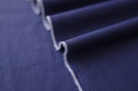 ткань сорочечный хлопок сине-фиолетового джинсового цвета 