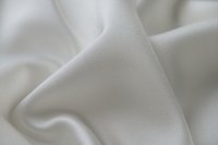 ткань вискозное кади с акрилом белого цвета 