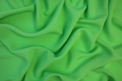 ткань салатовый креповый шелк крепшифон шелк однотонная зеленая Италия