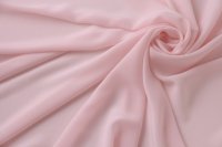 ткань крепдешин белесо-розовый