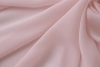 ткань крепдешин белесо-розовый