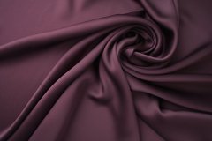 ткань шёлковый сатин бордово-баклажановый Италия