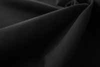ткань джерси из вискозы с эластаном черного цвета