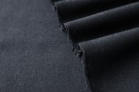 ткань костюмная шерсть черного цвета