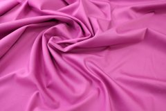 ткань розовый сатин из хлопка  сатин хлопок однотонная розовая Италия
