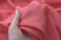 ткань крепдешин розовый с лосевым оттенком