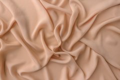 ткань шармуз персикового цвета Италия