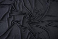 ткань льняной трикотаж темно-синий (в 2х кусках: 1.8м и 1.5м)