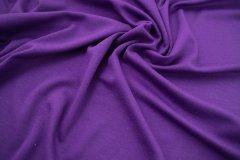 ткань шерстяное джерси фиолетовое Италия