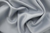 ткань креп из шерсти и шелка  голубой в 2х кусках: 1.0м и 0.6м