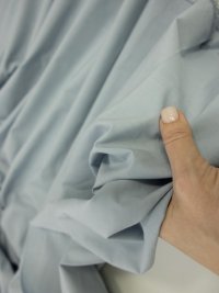 ткань хлопок однотонного голубого цвета