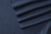 ткань костюмная шерсть с кашемиром синяя