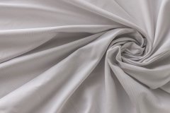 ткань хлопок саржевого плетения белый с кофейным оттенком костюмно-плательная хлопок в полоску белая Италия