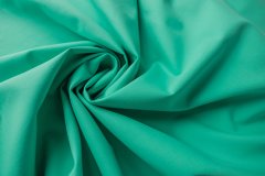 ткань хлопок мятного цвета костюмно-плательная хлопок однотонная зеленая Италия