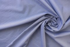 ткань хлопок в полоску с елочкой костюмно-плательная хлопок в полоску синяя Италия