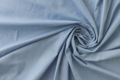 ткань хлопок нежно-голубой меланж костюмно-плательная хлопок однотонная голубая Италия