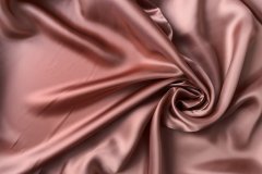 ткань подклад из вискозы цвета румян подклад вискоза однотонная розовая Италия