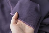 ткань подклад из вискозы и хлопка фиолетовый