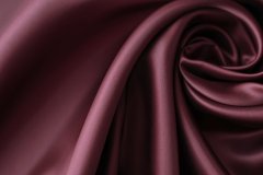 ткань подклад из вискозы бордового цвета Италия