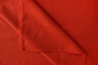 ткань пальтовый оранжевый мохер с шестью и полиэстером