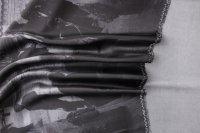 ткань подклад серого цвета с рисунком 