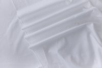 ткань рубашечный хлопок белый в мелкий горох