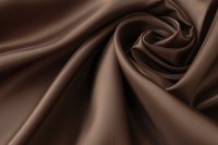 ткань подклад шоколадного цвета