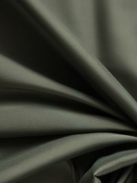 ткань тонкий подклад цвета хаки из купро с эластаном