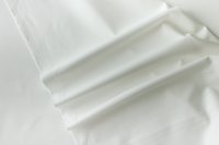 ткань сатин хлопковый белого цвета