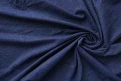 ткань джинсовая ткань из хлопка синего цвета джинсовая ткань хлопок однотонная синяя Италия