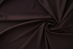 ткань джерси шоколадного цвета джерси смесовый однотонная коричневая Италия