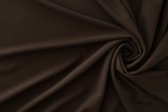 ткань джерси коричневого цвета джерси вискоза однотонная коричневая Италия