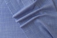 ткань голубая шерсть с лавандовым подтоном