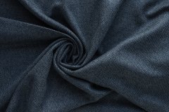 ткань костюмная шерсть с кашемиром голубой меланж Италия
