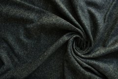 ткань теплая костюмная шерсть серо-черно-зеленый меланж костюмно-плательная шерсть однотонная зеленая Италия