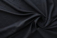 ткань костюмная шерсть темно-синего почти черного цвета Италия