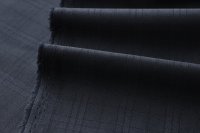 ткань костюмная шерсть темно-синего почти черного цвета