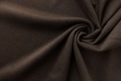 ткань двусторонняя коричневая шерсть с кашемиром пальтовые шерсть однотонная коричневая Италия