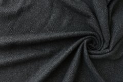ткань пальтовый кашемир серый меланж пальтовые кашемир однотонная серая Италия