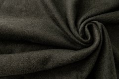 ткань двухслойный двусторонний пальтовый кашемир  пальтовые кашемир однотонная серая Италия
