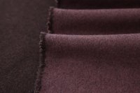 ткань пальтовая двухслойная, двусторонняя шерсть с кашемиром в бордовых тонах