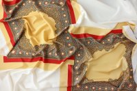 ткань платочный шелк с пейсли (купон)