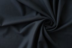 ткань иссиня-черная жаккардовая шерсть костюмно-плательная шерсть однотонная синяя Италия