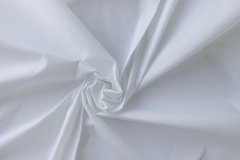ткань белый хлопок с эластаном сорочечная хлопок однотонная белая Италия