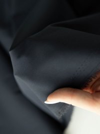ткань темно-синий хлопок с полиэстером и эластаном