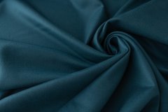 ткань кашемир цвета морской волны костюмно-плательная кашемир однотонная синяя Италия