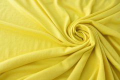 ткань трикотаж из кашемира желтый трикотаж кашемир однотонная желтая Италия